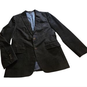 BANANA REPUBLIC Men's Black Cord  Blazer Excellent Condition Sz 42S